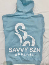 Load image into Gallery viewer, Savvy Szn Hoodie (Full Alt Logo on Back)
